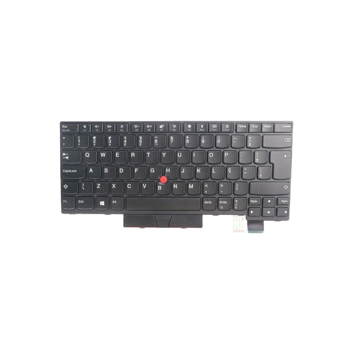 01HX343 Backlit Keyboard Replacement for Laptop - Black, Multimedia Keys