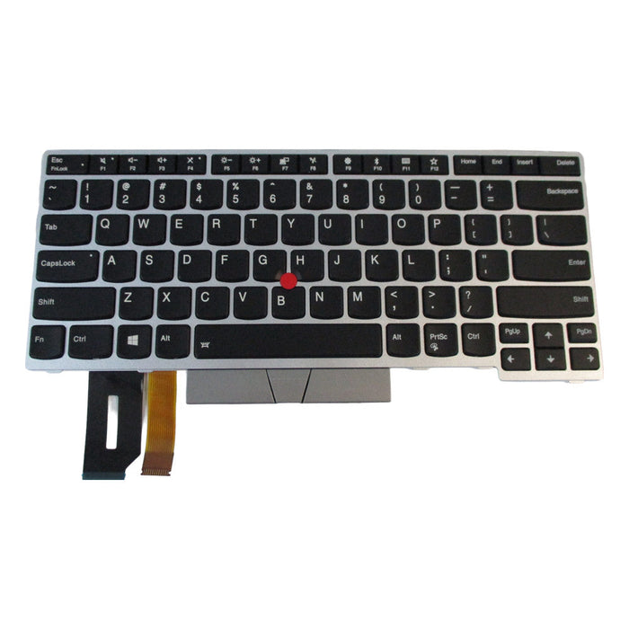 New Lenovo ThinkPad E480 E490 L380 L390 T480s Backlit Keyboard w/ Pointer 01YN340