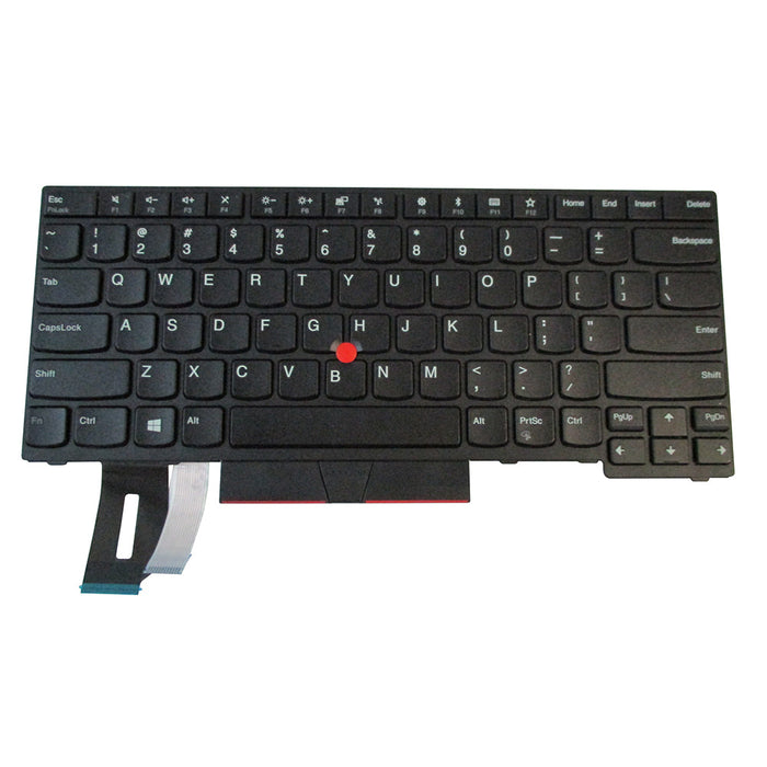 New Lenovo ThinkPad E480 E485 E490 E495 L380 L390 L480 Non-Backlit Keyboard 01YP240