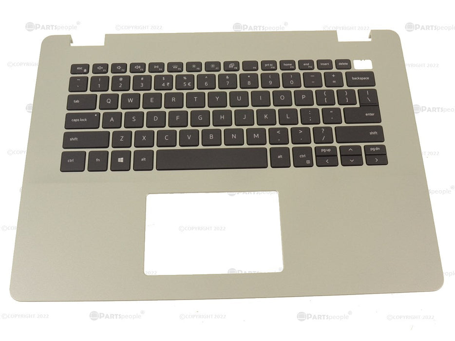 New US INTL - Dell OEM Inspiron 5493 / 5494 Laptop Palmrest Backlit Keyboard Assembly - MCVCG - 028TK