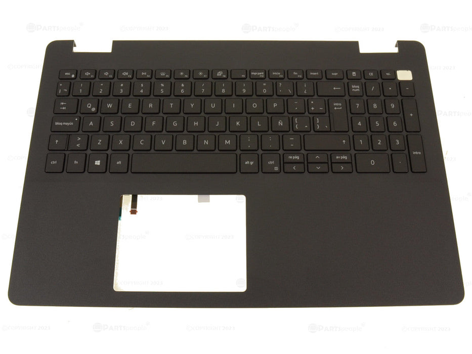 New Spanish - Dell OEM Inspiron 3501 / 3505 Palmrest Backlit Keyboard Assembly - 33HPP - 0YPX4