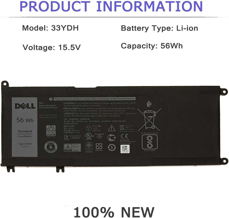 New Genuine Dell Inspiron 17 7773 7778 7779  Battery 56Wh