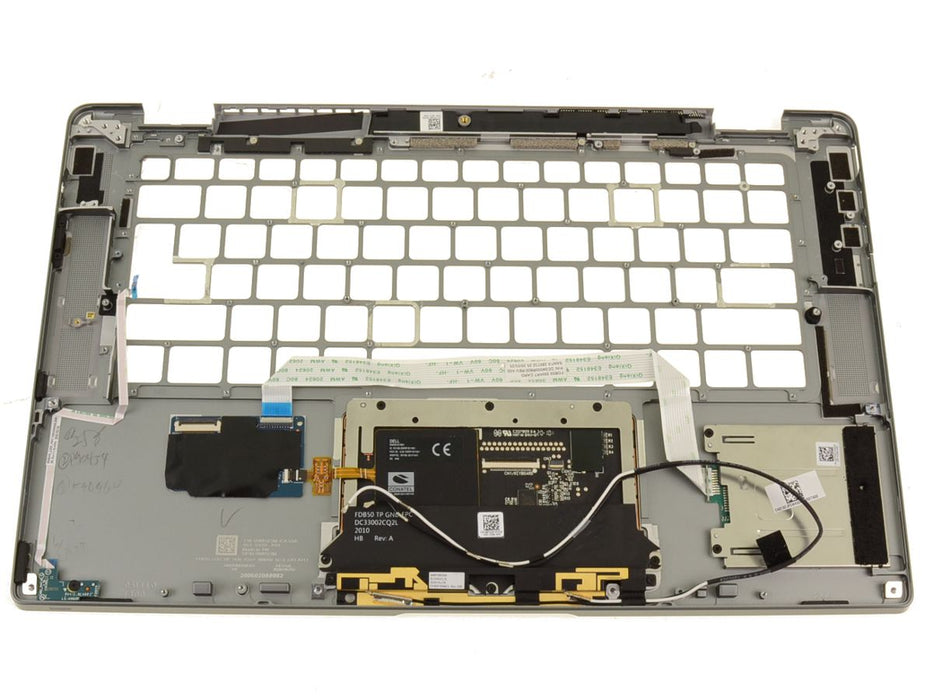 New Dell OEM Latitude 9510 Palmrest Touchpad Assembly with Smart Card Reader - 4C only - 19CJF - WRV3M - VTJHR