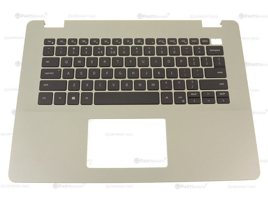 New US INTL - Dell OEM Inspiron 5493 / 5494 Laptop Palmrest Keyboard Assembly Backlit - USB C - 3WK2R - 19YJT