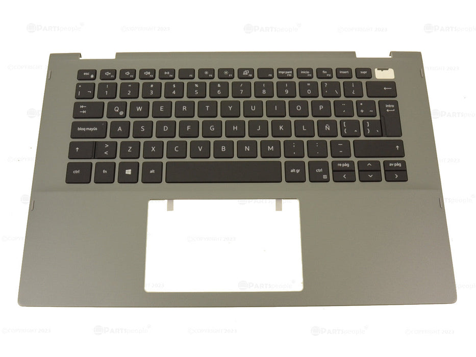 New SPANISH - Dell OEM Inspiron 5400 2-in-1 Keyboard Palmrest Assembly - 1KHC8