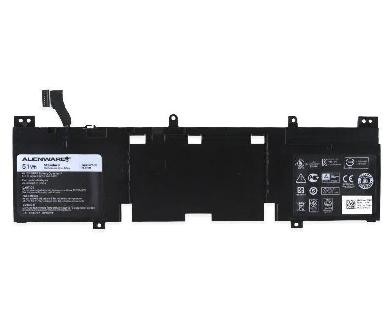 New Genuine Dell Alienware 3V806 N1WM4 62N2T Battery 51Wh