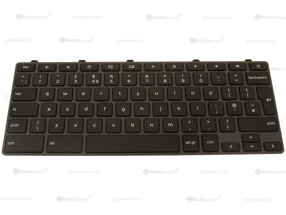 New UK - Dell OEM Chromebook 3400 / 3100 / 5190 Laptop Keyboard - 2XD6T