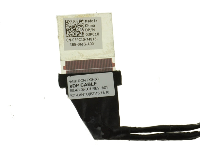 Dell OEM Inspiron 15 (7537) 15.6" FHD Ribbon LCD Video Cable for EDP Screen - 3PC10 w/ 1 Year Warranty