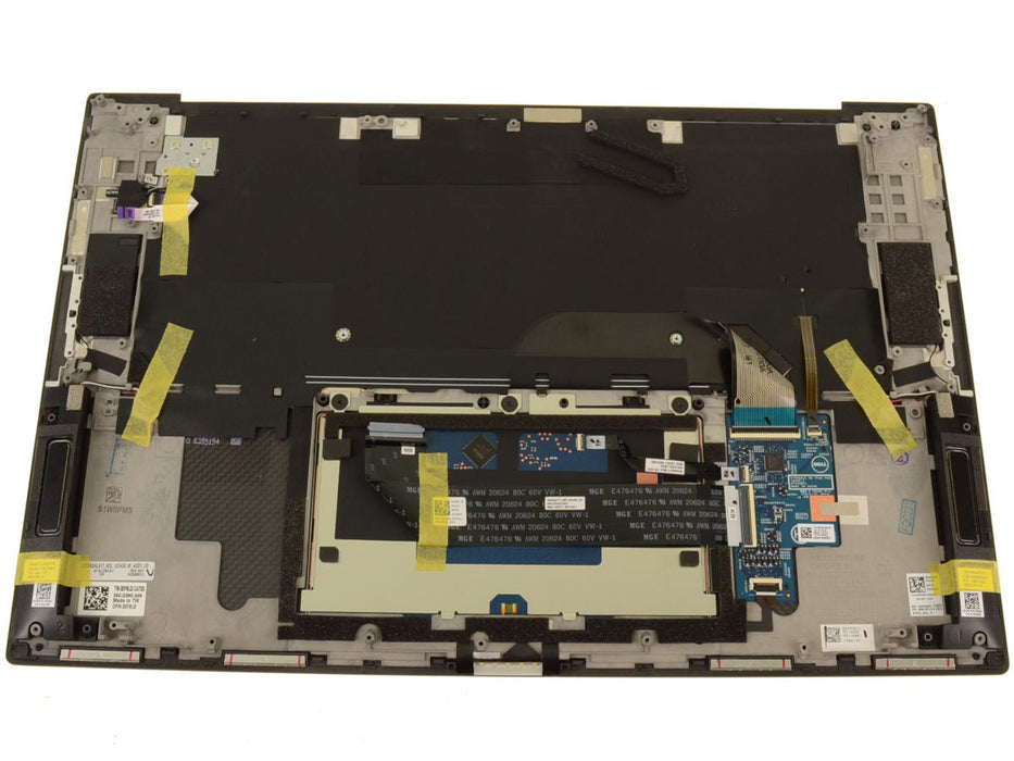 New US INTL - Dell OEM XPS 17 9720 Touchpad Palmrest Keyboard Assembly - 3RW0K - 0FWJ2