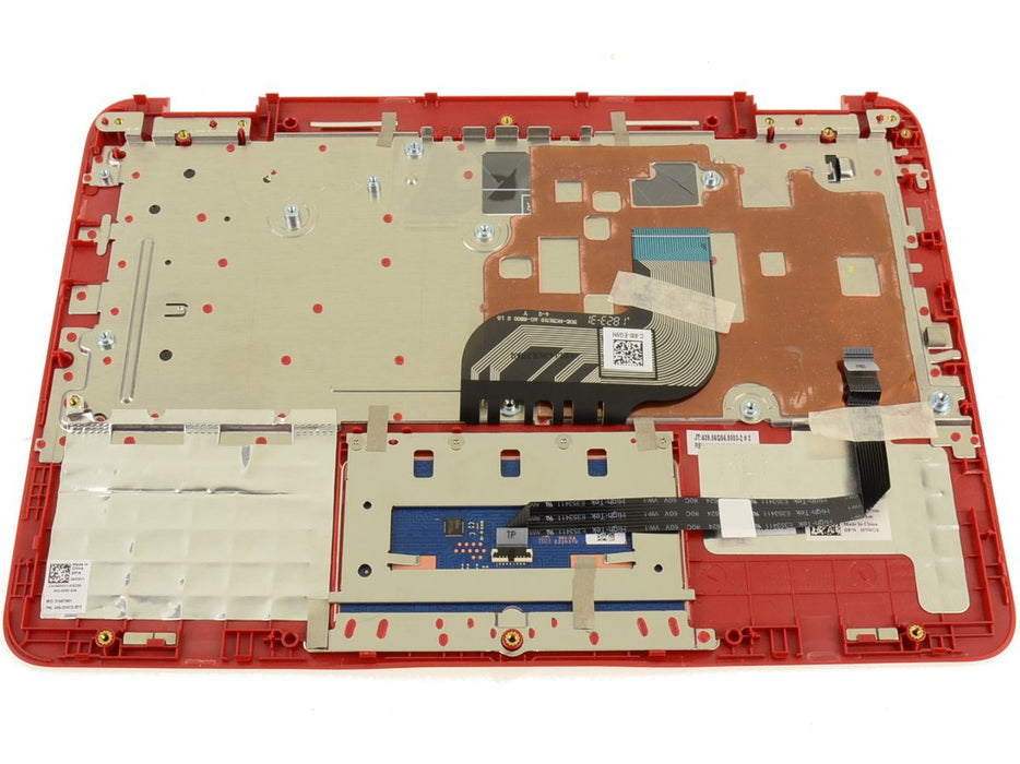 New French English - Dell OEM Inspiron 11 (3185) 2-in-1 Palmrest Touchpad Keyboard Assembly - 4GNV1