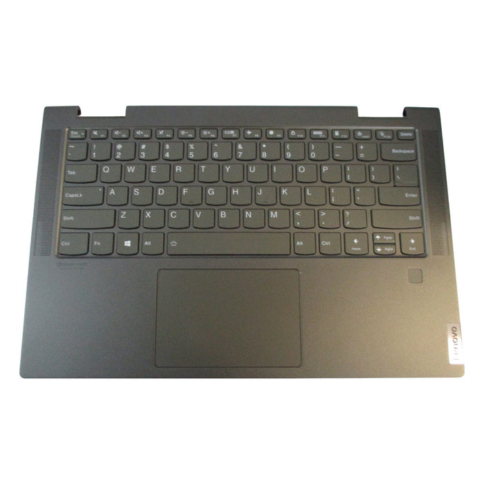 New Lenovo IdeaPad Yoga 7-14ITL5 Palmrest w/ Keyboard Touchpad & FP 5CB1A08879