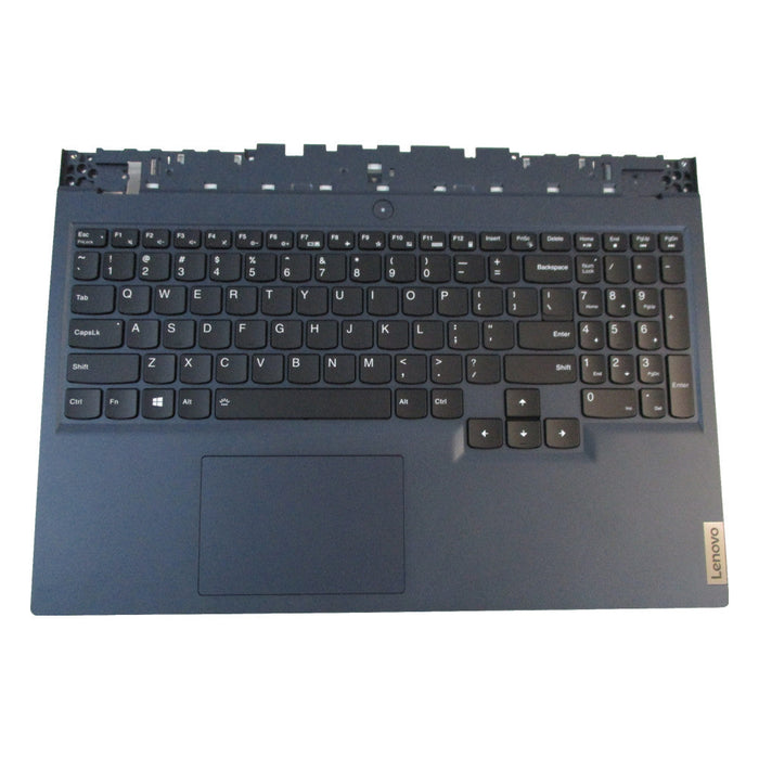 New Lenovo Legion 5-15ACH6 Palmrest w/ White Backlit Keyboard & Touchpad 5CB1C93064