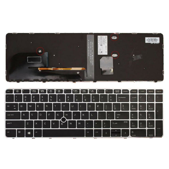 New HP EliteBook 850 G3 850 G4 US English Backlit Keyboard 836623-001 821157-001 821195-001 SN9145BL