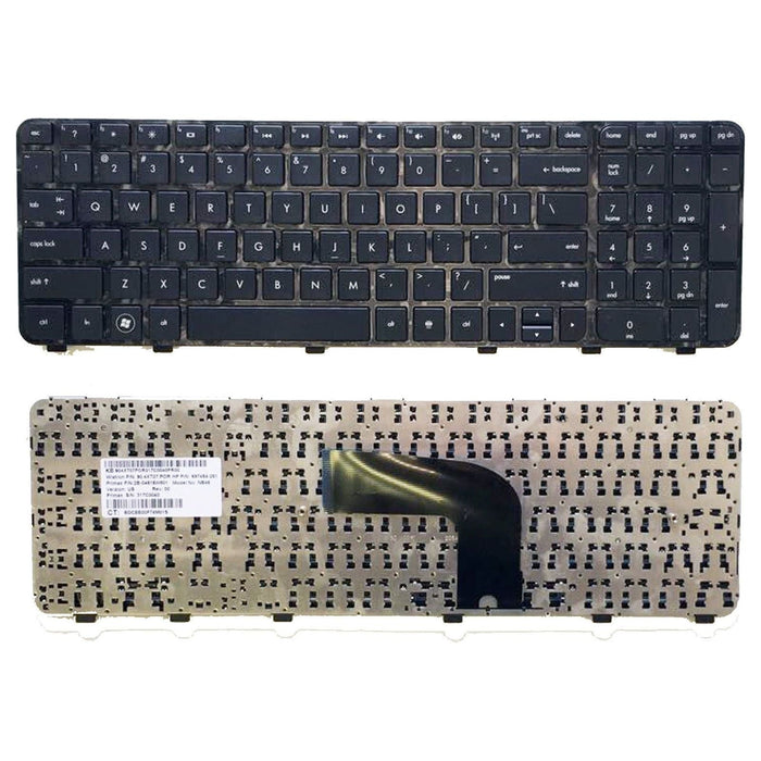 New HP Pavilion Envy DV6-7000 DV6-7100 DV6-7200 DV6-7300 Series Keyboard Black With Frame 698952-001