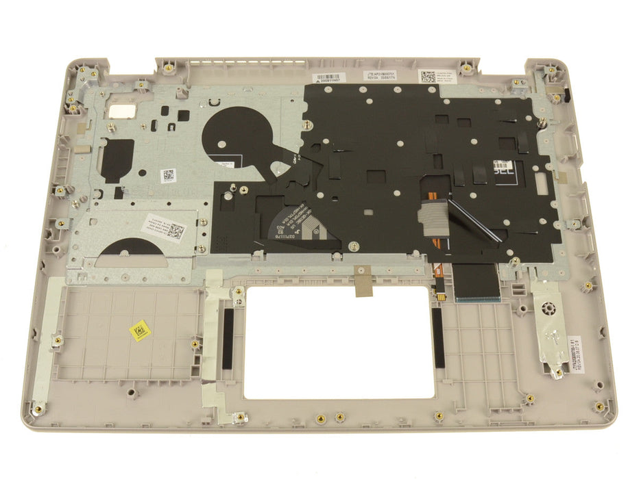 New US INTL - Dell OEM Vostro 3400 / 3401 Palmrest Backlit Keyboard Assembly - 6FMT2