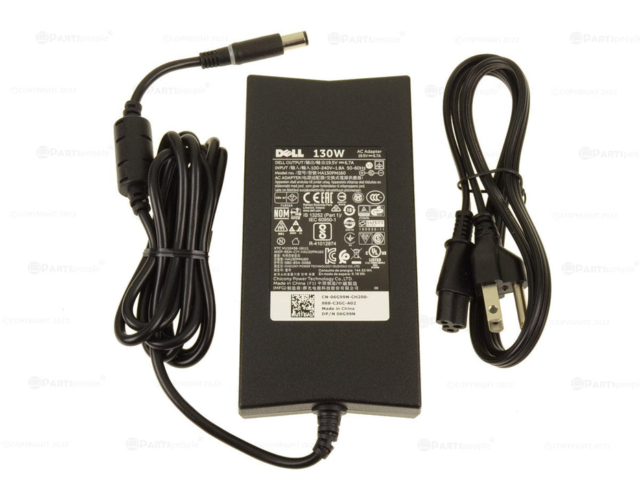 NEW Dell OEM PA-4E 130 Watt Laptop Charger Power Adapter 7.4mm