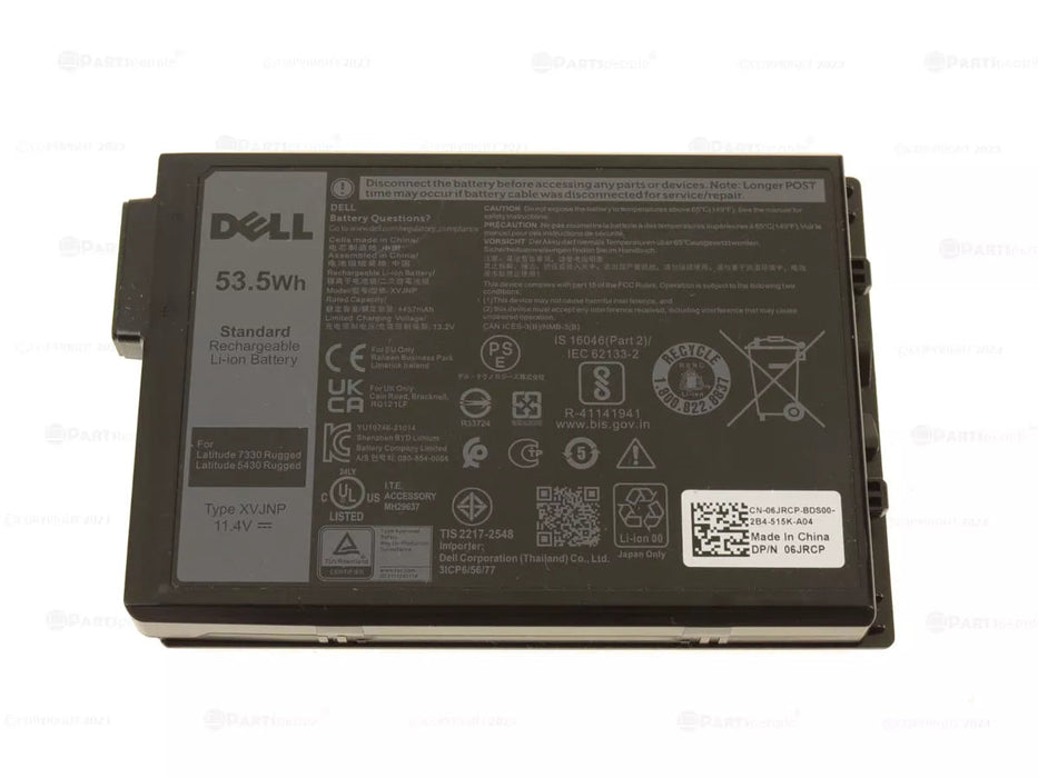 New Genuine Dell Latitude 5430 Rugged Battery 53.5WH