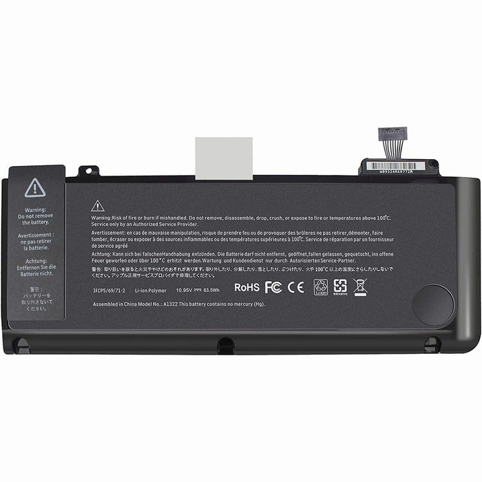 New Apple MacBook Pro A1278 mid 2012 MD101LL/A MD102LL/A Battery 63.5Wh