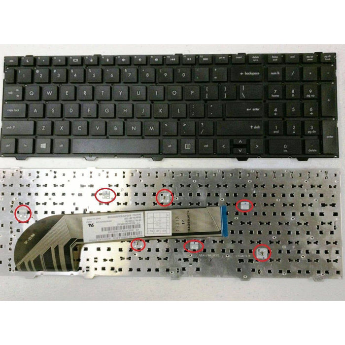 New HP Probook 4540s 4540 4545s 4545 4730s Series Keyboard English No Frame 701485-001 638179-001