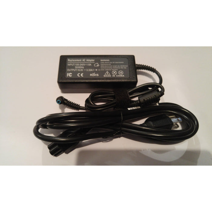 New Compatible HP Pavilion Notebook 15-E186NR 15-E187NR 15-E188NR 15-E189NR AC Power Adapter Charger 65W