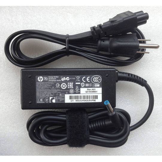 New Genuine HP 15-F018DX 15-AF113AU 15-D035DX 15-F387WM AC Adapter Charger 45W