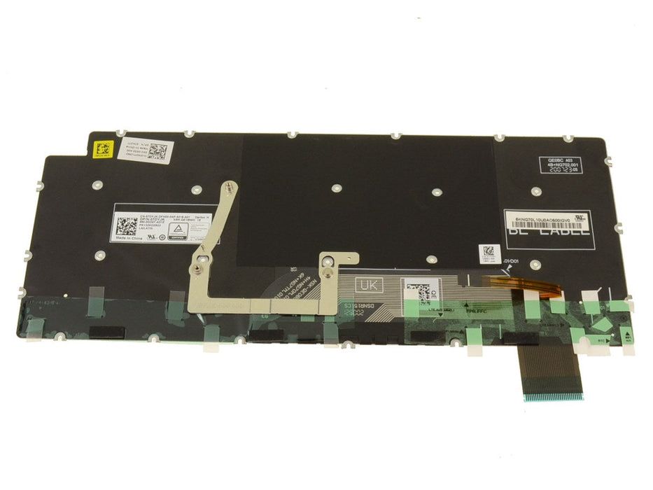 New SPANISH - Dell OEM Inspiron 7490 / 7391 2-in-1 Laptop Backlit Keyboard - 7H37T - 7DYJK