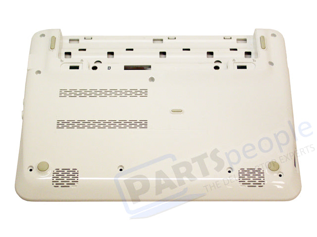 New White - Dell OEM Inspiron Mini 10 (1012) Laptop Base Bottom Cover Assembly - 7MTP4