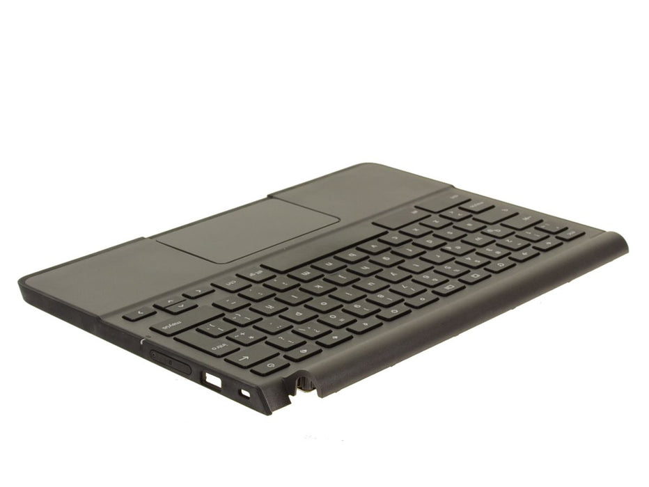 New Spanish - Dell OEM Chromebook 11 (3120) Palmrest Touchpad Keyboard Assembly - 7PVG7