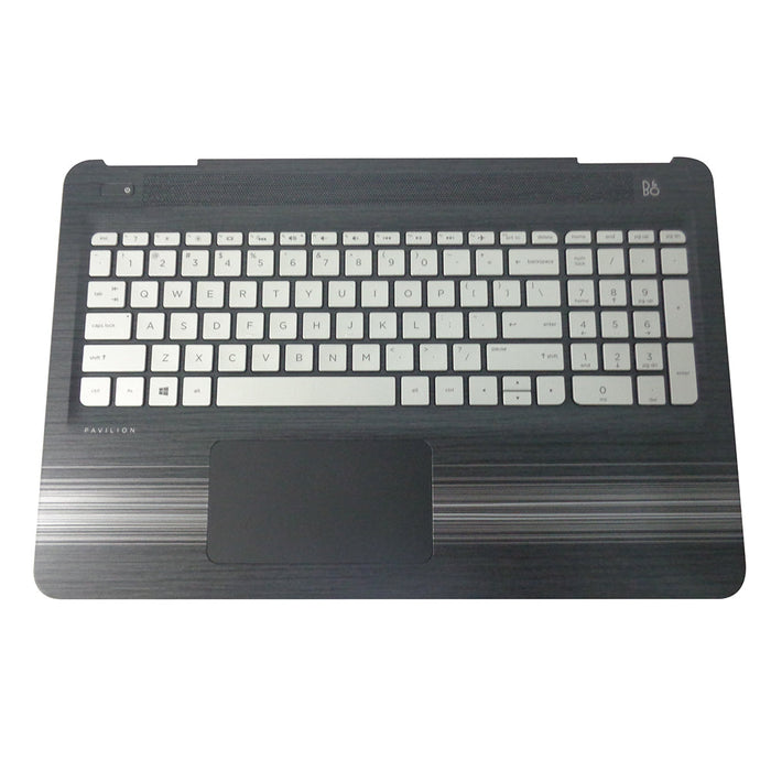 New HP Pavilion 15-BC Palmrest w/ Backlit Keyboard & Touchpad 858971-001