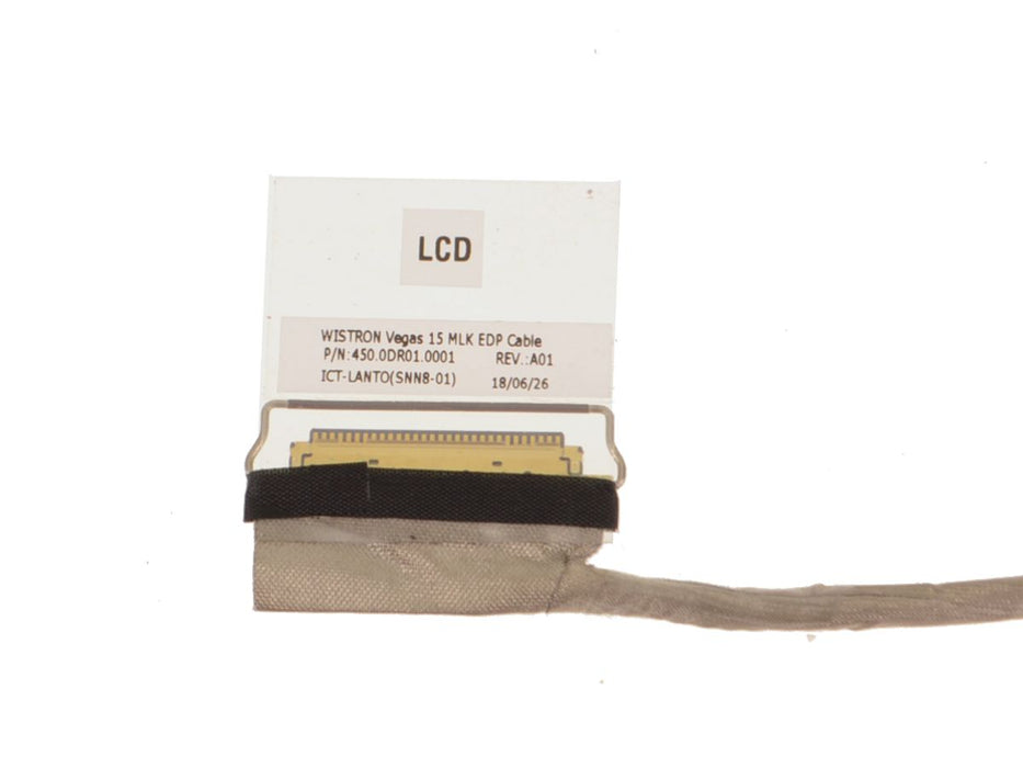 Dell OEM Inspiron 15 (3576 / 3573) / Vostro 15 (3578) 15.6" Ribbon LCD Video Cable - NTS - 8M5Y7 w/ 1 Year Warranty