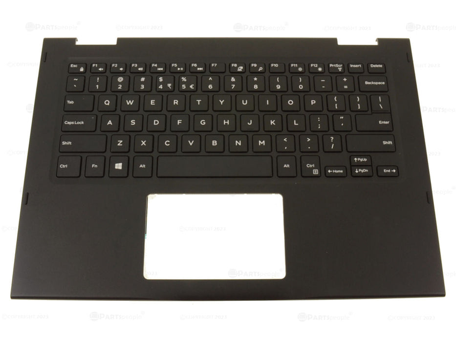 New US INTL - Dell OEM Latitude 3390 2-in-1 Palmrest Keyboard Assembly - 8MWXH