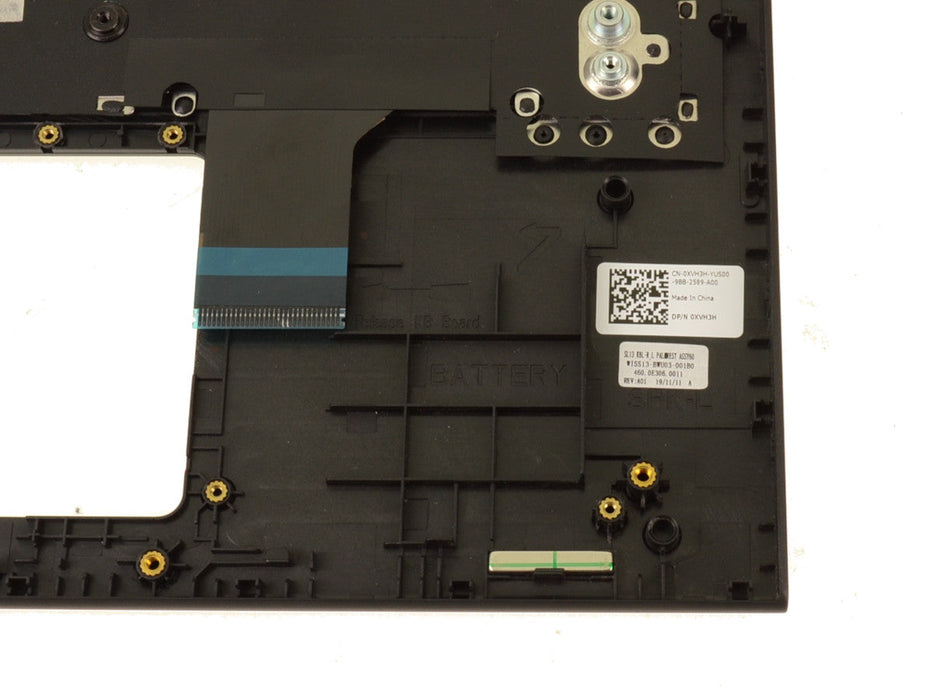 New US INTL - Dell OEM Latitude 3390 2-in-1 Palmrest Keyboard Assembly - 8MWXH