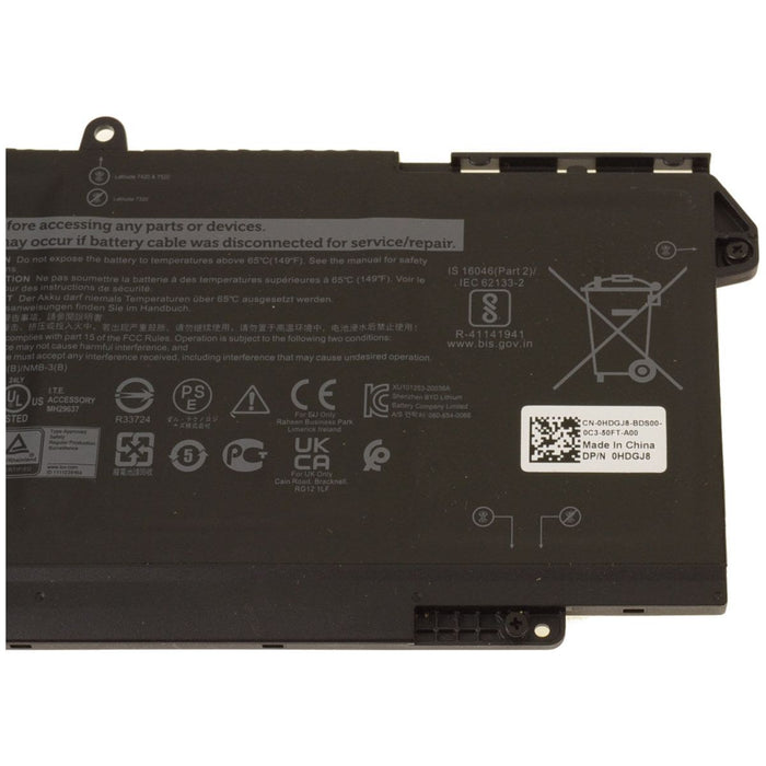 New Genuine Dell Latitude 7320 7420 7520 Battery 42WH