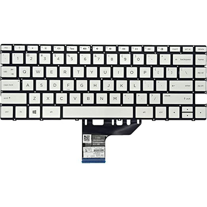 New HP Spectre x360 HP 13-AC 13-W 13-AP 13-AE US English Backlit Silver Keyboard AEX31U00010 920694-001