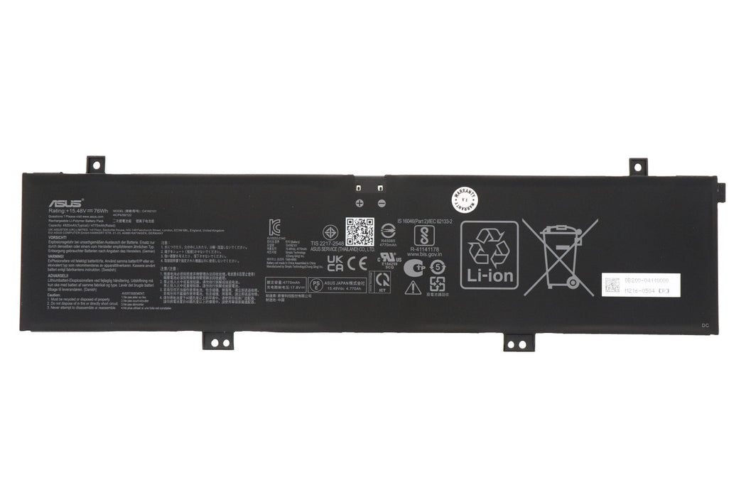 New Genuine Asus VivoBook Pro 15X M6501RM M6501RR Battery 76WH