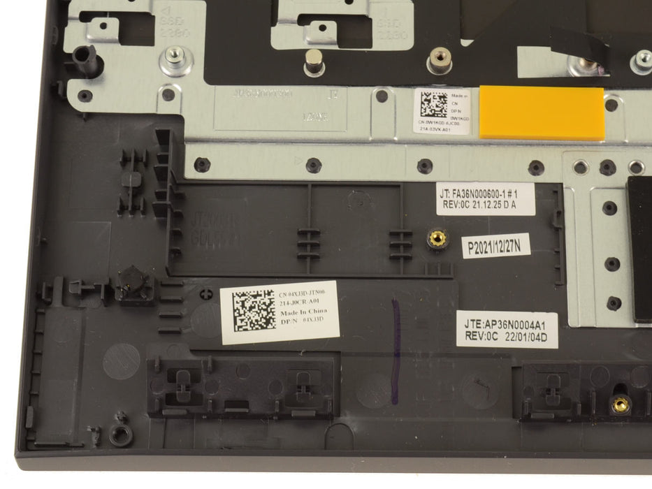 New US INTL - Dell OEM G Series G15 5520 5521 5525 Palmrest / Backlit Keyboard Assembly - 92G77 - 4XJ3D