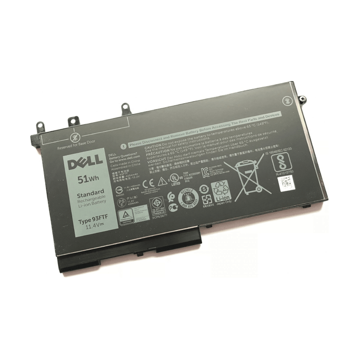 New Genuine Dell Latitude E5280 5280 5290 E5480 5480 E5490 5490 5580 5590Battery 51Wh 93FTF