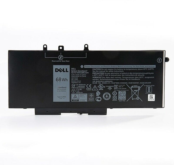 New Genuine Dell Latitude 15 5591 Battery 68Wh