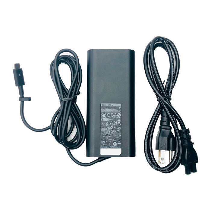 New Genuine Dell AC Adapter Charger HA130PM170 7MP1P T4V18 20V/5V - 6.5A/1A 130W USB-C