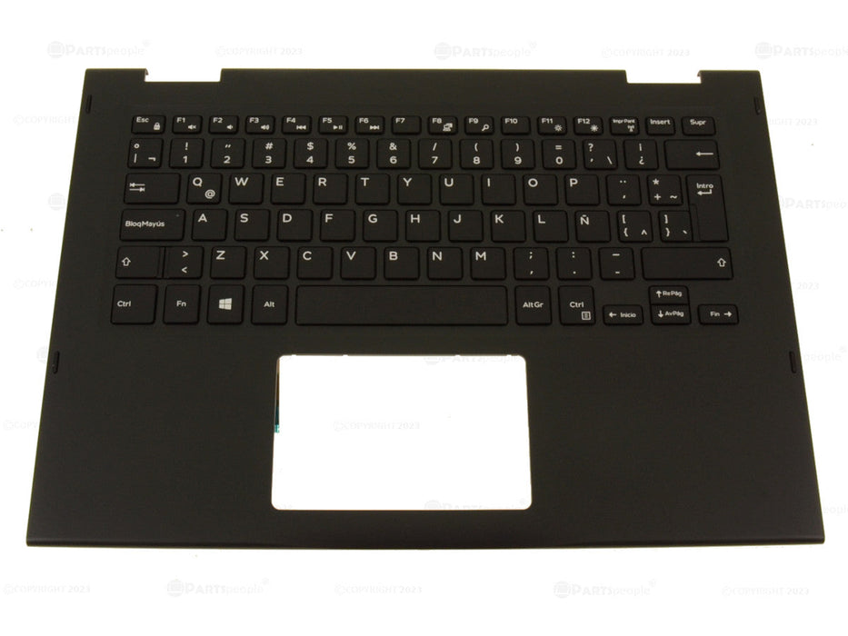 New SPANISH - Dell OEM Latitude 3390 2-in-1 Palmrest Keyboard Assembly - 9TF1M