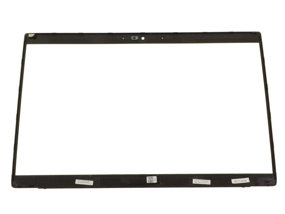 Dell OEM Latitude 7380 / 7390 13.3" LCD Front Trim Cover Bezel Plastic - Norm Cam - No TS - CXNM4