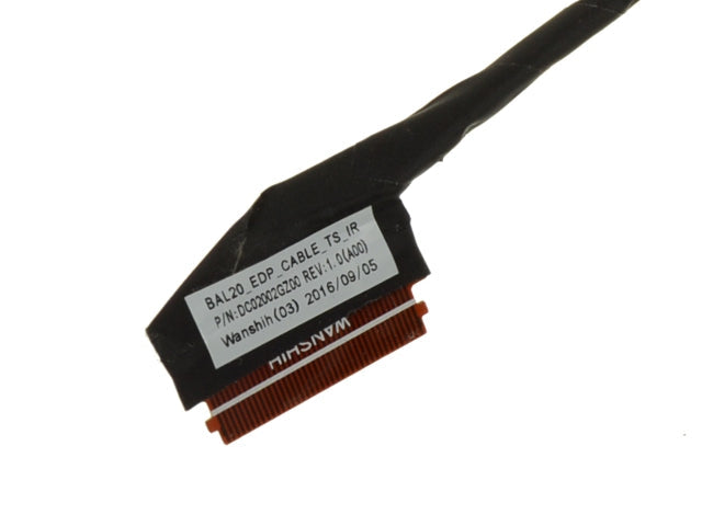 Dell OEM Inspiron 15 (5565 / 5567) 15.6" Touchscreen Ribbon LCD Video Cable - TS - IR - D8C2T w/ 1 Year Warranty