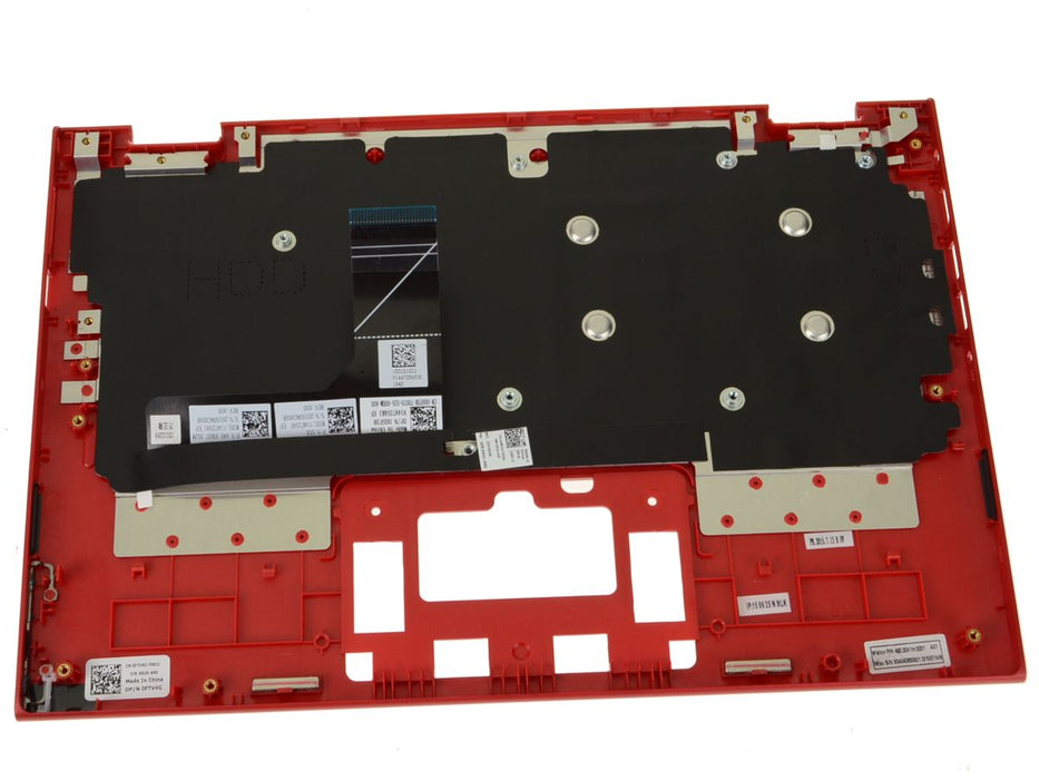 New French - Dell OEM Inspiron 11 (3147 / 3148) Palmrest Keyboard Assembly - No TP - FTV4G