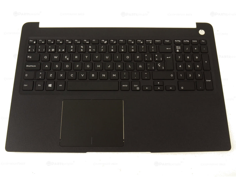 New SPANISH - Dell OEM Latitude 3500 Keyboard Palmrest Touchpad Assembly - FVX1H