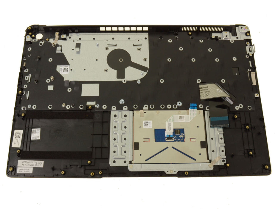 New SPANISH - Dell OEM Latitude 3500 Keyboard Palmrest Touchpad Assembly - FVX1H