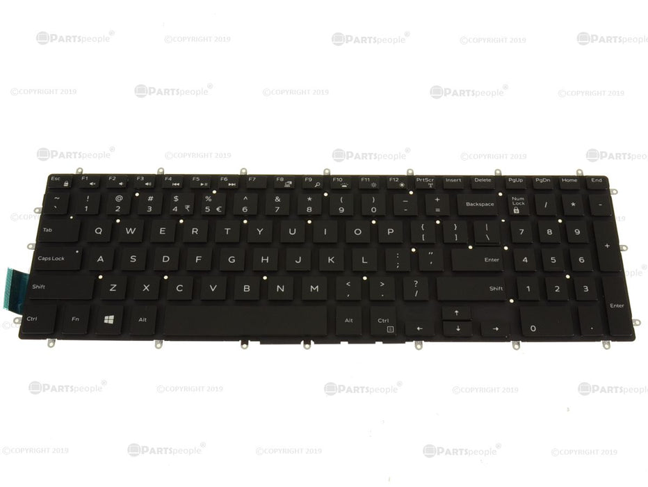 New US INTL - Dell OEM Inspiron 17 (7773 / 7779 / 7778) Laptop Backlit Keyboard - GGVTH