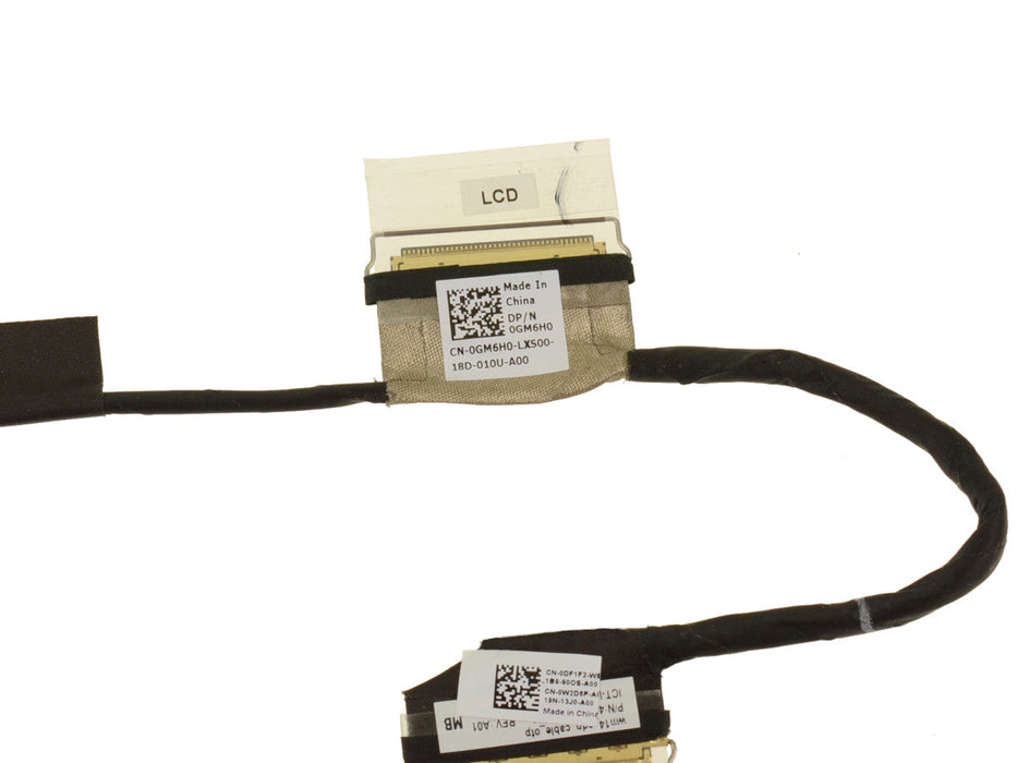 Dell OEM Inspiron 7415 2-in-1 / 5410 2-in-1 14" Touchscreen LCD Ribbon Video Cable - 40 Pin - GM6H0 w/ 1 Year Warranty