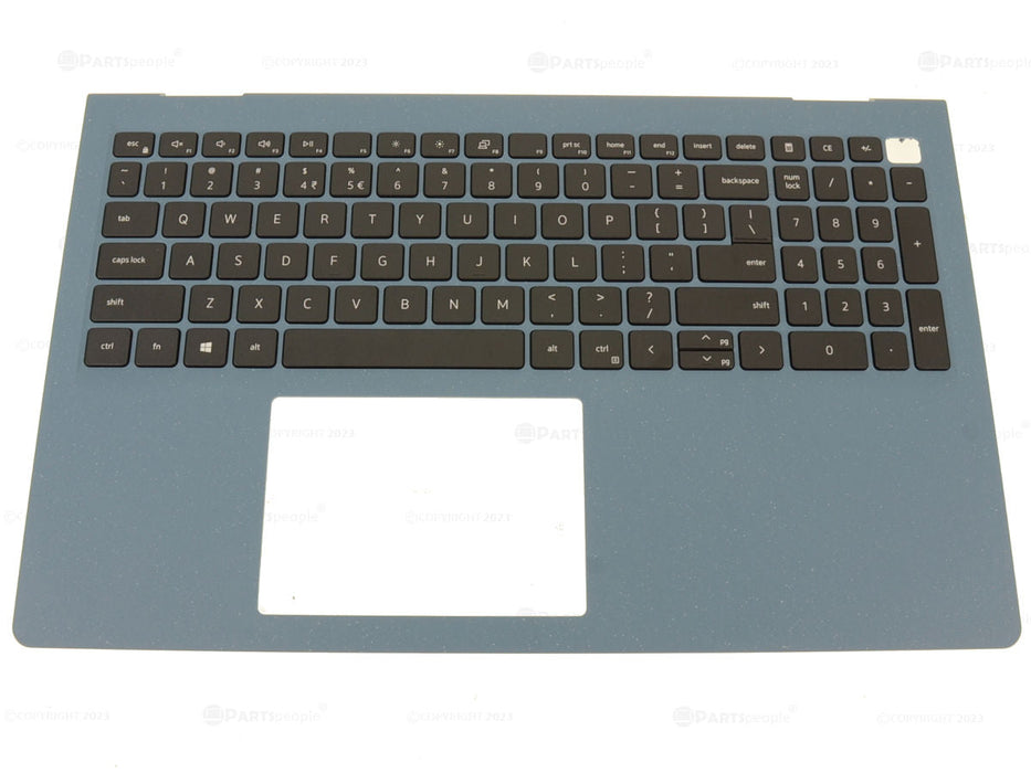 New US INTL - Dell OEM Inspiron 3511 Palmrest Keyboard Assembly - USB-C - H5X77