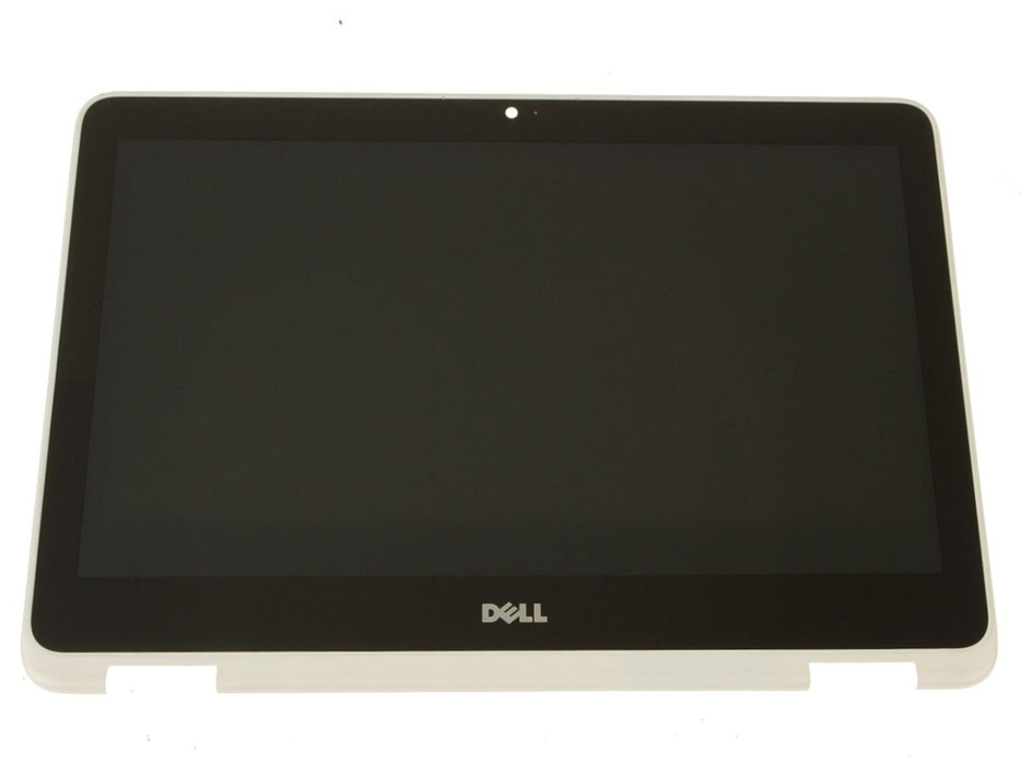 Dell OEM Inspiron 11 (3168 / 3169) 11.6" TouchScreen LCD Display Assembly - White - HCRV9