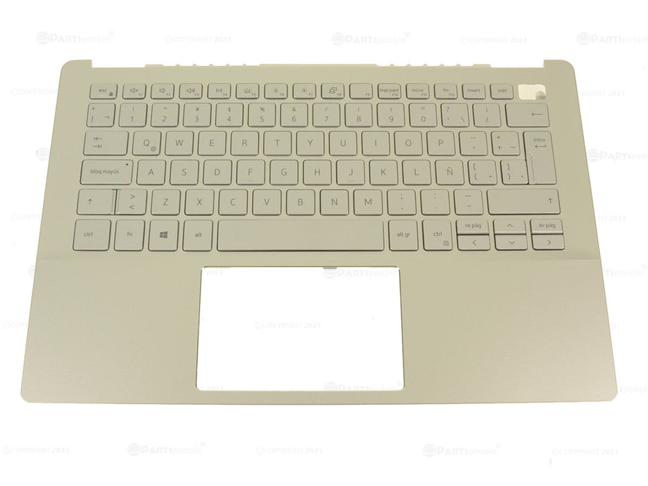 New SPANISH - Dell OEM Inspiron 5390 / Latitude 3301 Palmrest Backlit Keyboard Assembly - R18HX - HRHVW